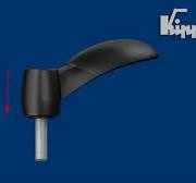 Adjustable handles ECO, plastic with internal thread ...