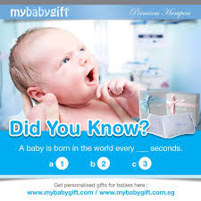 Did You Know A Baby Is Born In The Word Every Seconds Personalized Baby Gifts Baby Names Baby Gifts