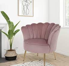 A Novogratz Velvet Accent Chair For Any Room In Your House That Might Need A Touch Of Comfortable Elegance Barrel Chair Accent Chairs Furniture