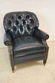 Check spelling or type a new query. Hancock And Moore Navy Blue Leather Chair And Ottoman For Sale At 1stdibs