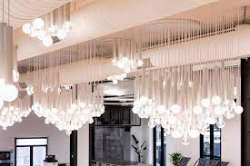 Pin By Nathalie Banger On Dart 447 Custom Lighting Design Awards Light Red