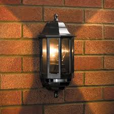 Coach Lights Coach Half Lantern With Pir Lyco Direct Sensor Lights Outdoor Wall Lights Outdoor Wall Lighting