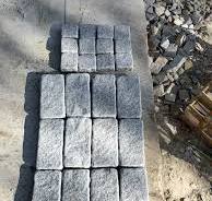 Tumbled + Natural Surface G603 Cubestone Light Grey Granite ...