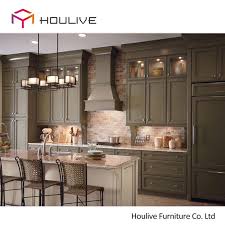 Amazing gallery of interior design and decorating ideas of olive green kitchen cabinets in bedrooms, living rooms, home exteriors, decks/patios, laundry/mudrooms, bathrooms, kitchens by elite interior designers. Olive Green Color Plywood Carcass Good Quality Solid Wood Kitchen Cabinets Buy Quality Kitchen Cabinet Kitchen Cabinet Wood Cabinet Product On Alibaba Com