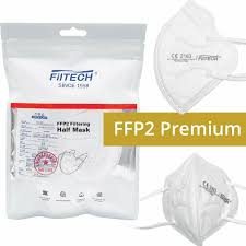 2 x ffp2 ear saver length, width and basic color selectable mask ribbon mask holder mask extension retaining band ear relief extender. Ffp2 Masken Filtech Premium Maske