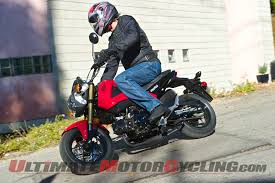 2014 Honda Grom 125 Fun Motorcycle Test