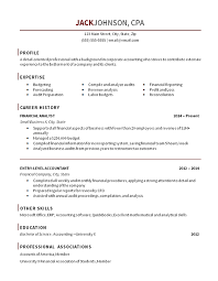 Accountant resume example + salaries, writing tips and information. Entry Level Accountant