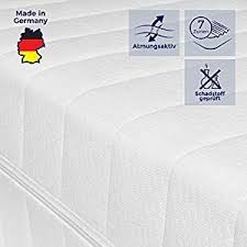 Eine matratze in den maßen 100x200 cm ist auf den ersten blick natürlich kompatibel mit vielen bettgestellen in einzelgröße. Mister Sandman Orthopadische 7 Zonen Kaltschaum Matratze 90x200 140x200 100x200 100x200 140x200 90x200 K Foam Mattress Mattress Storage Container Homes