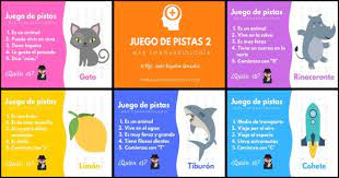 Juego que se pueda de 2 : Juego De Pistas Ii Imagenes Educativas