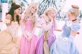 Belle Aurora Rapunzel And Cinderella Disney Princess Challenge Disney Cosplay Disneyland Princess