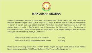 The 2021 season is selangor's 16th season in the super league and their 36th consecutive season in the top flight of malaysia football. Makluman Semua Perubahan Waktu Solat Surau Taman Ramal Facebook