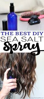 Sea salt hair spray doesn't change much of the appearance of straight hair. How To Make Sea Salt Hair Spray Arxiusarquitectura