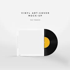 Free Vinyl Disc Cover Art Mockup Free Mockup Vinyl Art Cover Design Mockup Free Cover Art Design