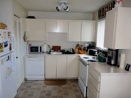 painting the apartment: kitchen before