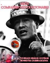 CONDOLENCIA EL CEN DE LA CONMERB CON DOLOR Y PENA HACE LLEGAR SU  CONDOLENCIA A LA FAMILIA DOLIENTE DE NUESTRO COMPAÑERO MINERO DIRIGENTE  INCLAUDICABLE DEFENSOR DE LA LUCHA REVOLUCIONARIA CARLOS ORLANDO GUTIERREZ