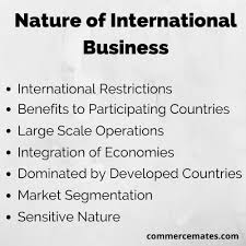 Businesses obtain financing through a variety of means, ranging from equity investments to credit arrangements. International Business Nature Characteristics Features Pdf