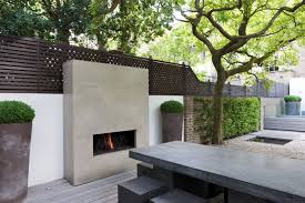 Pin By Elisa Bonzi On Garden Modern Outdoor Fireplace Contemporary Outdoor Fireplaces Backyard Fireplace