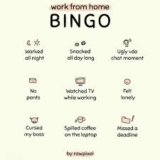 Bingo At Home App Work From Home Social Media Story Bingo Challenge Free Image By Rawpixel Com Marinemynt In 2020 Bingo Working From Home Social Media