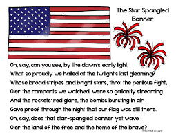 The Star Spangled Banner S 200th Birthday Star Spangled Banner Cloze Activity Star Spangled