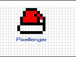 Christmas Santa Claus Hat How To Draw Pixel Art Youtube Pixel Art Pixel Art Templates Drawings