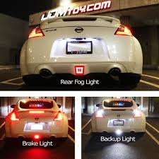 2009 Up Nissan 370z Led Rear Fog Light 4th Brake Lamp Reverse Nissan 370z Nissan Nissan Lead
