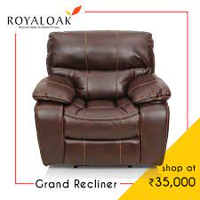 Pin By Royaloak Furniture On Royaloak Single Seater Recliner Buy Furniture Online Furniture Buying Furniture