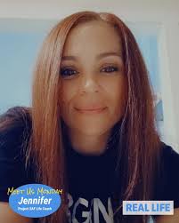 We are thrilled to introduce the newest member of the REAL LIFE  team—Jennifer, who joins us as a Life Coach with Project SAF (Safe, Alive,  and Free)! A Richmond native, Jennifer grew