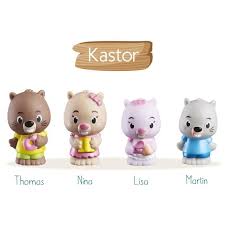 Klorofil Lot De 4 Personnages Famille Kastor Personnages Personnage Garcon Famille