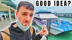 If u r lucky with good weather, bright seaview n windy feel at the same. Ferry Penang To Langkawi Traveling Malaysia Episode 26