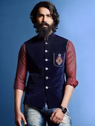 Pin On Kurta Pajama With Nehru Jacket