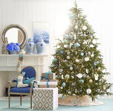 This designer used an artificial deluxe barcana alaskan fir to decorate her home for christmas. Christmas Tree Tuvalu Home