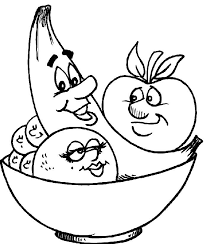 Fruits And Vegetables Coloring Pages Fruit Coloring Pages Arts And Crafts For Kids