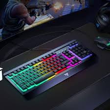 Retro gaming beleuchtet tastatur bunte einstellbare led usb keyboard beleuchtung. Victsing Gaming Tastatur Pc Ganzmetallpaneel Real De