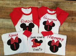 Buy Mickey 1st Birthday Shirt Cheap Online