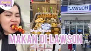 Nyobain makan di Lawson Citra Raya