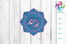 Download Layered Cuss Word Mandala Svg Free Printable Layered Svg Cut File
