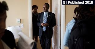 Wooden table and 4 leather chairs. Ben Carson S Hud Spends 31 000 On Dining Set For His Office The New York Times
