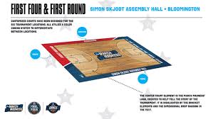 All of the games within this section of the beginning of the tournament are played within the eastern portion of the country, and the regional play concludes with one of the four different elite. Ncaa Reveals Court Designs For Men S Basketball Tournament Sportslogos Net News