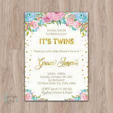 Free Online Baby Shower Invitations Twins Design 2019 Twins Baby Shower Invitations Printable Baby Shower Invitations Free Printable Baby Shower Invitations