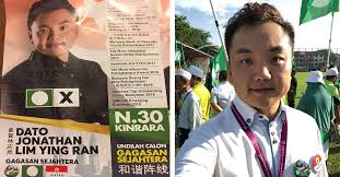 The parti ikatan bangsa malaysia (ikatan) or english: A Young Chinese Dato Is Running For Elections Under Pas Who Is This Guy