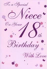Birthday Wishes For A Special Niece 2 99 Gbp Icg Niece 18th Birthday Card Pink Cupcake Gift Roses Butterflies 9 18th Birthday Cards Happy Birthday Card Messages Birthday Cards For Niece