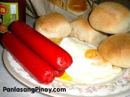 A Simple Filipino Breakfast Filipino Breakfast Pilipino Food Recipe Hot Dog Recipes