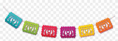 Papel Picado Banner Png Papel Picado No Background Free Transparent Png Clipart Images Download