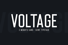 And these popular serif fonts really stand out from we've gathered more than 100 of the best modern serif fonts that you can quickly start using in your work. Voltage Sans Serif 252248 Display Font Bundles Typeface Serif Sans Serif