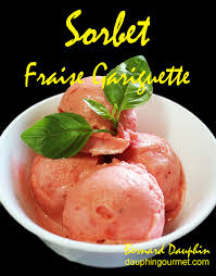 La Cuisson Prealable Qui Sterilise Les Fruits Puis Leur Maturation Conferent Au Sorbet Beaucoup Plus De Saveur Et De Sorbet Fraise Fraise Gariguette Sorbet
