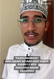 Inna Lillah wainna ilayhi rajiuun,nasikitika kutangaza kifo cha Ndugu yetu  Hussain chohan maarufu Hussain Sunil wa silver spoon restaurant Mombasa,  Tunamuwomba Allah amrahamu ampe kitabu chake kwa ...