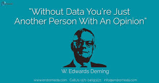 Being Data Driven Is Really Amazing For Your Company S Culture I Can Remember The Quote By W Edwards Deming Withou Edwards Deming Lean Six Sigma Person