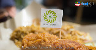 The nasi lemak project sells nasi lemak made by urban poor families. Projek Nasi Lemak Solaria Bayan Lepas Penang Now Eating
