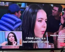 Why the hell should John apologize to thais friend? She was totally  disrespectful to him! I can't stand thais