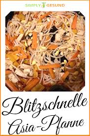 Wenn Es Schnell Gehen Soll Asia Pfanne Simplygesund Rezept Lebensmittel Essen Rezepte Einfache Gerichte